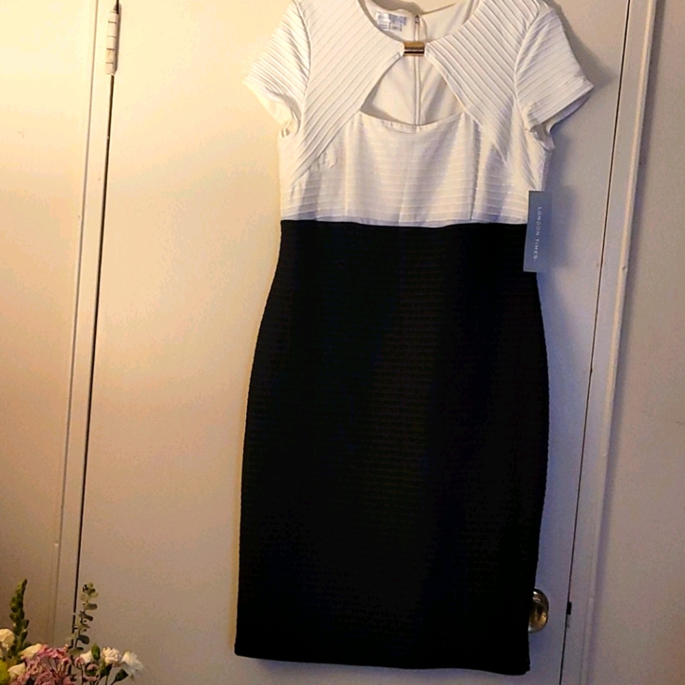 Black and white Dress